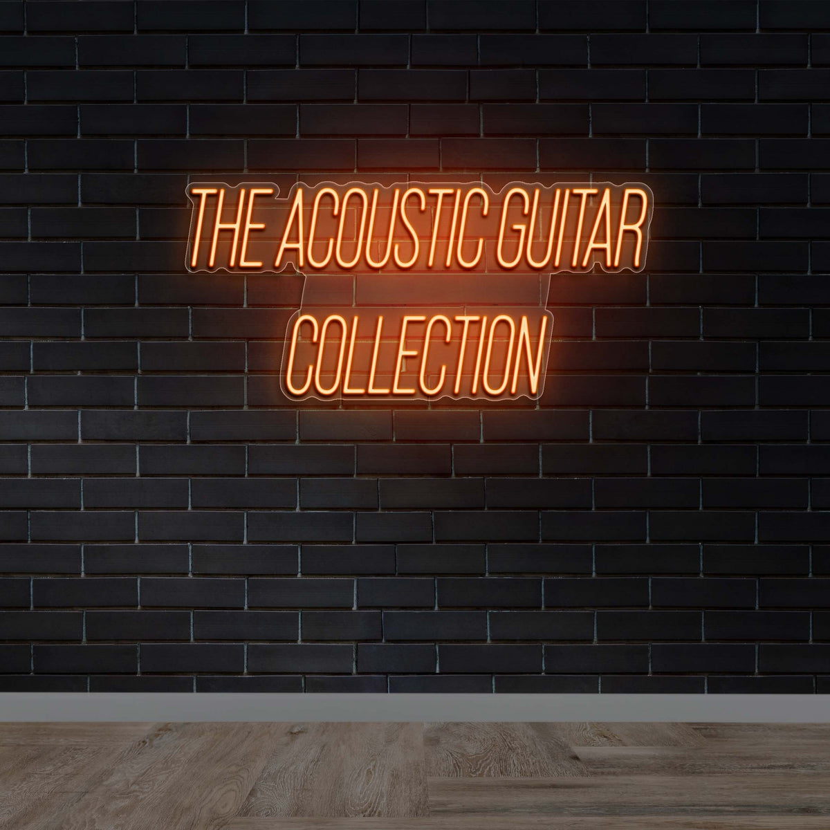 The Acoustic Guitar Collection | 2nd Version - Premium Neon Artwork