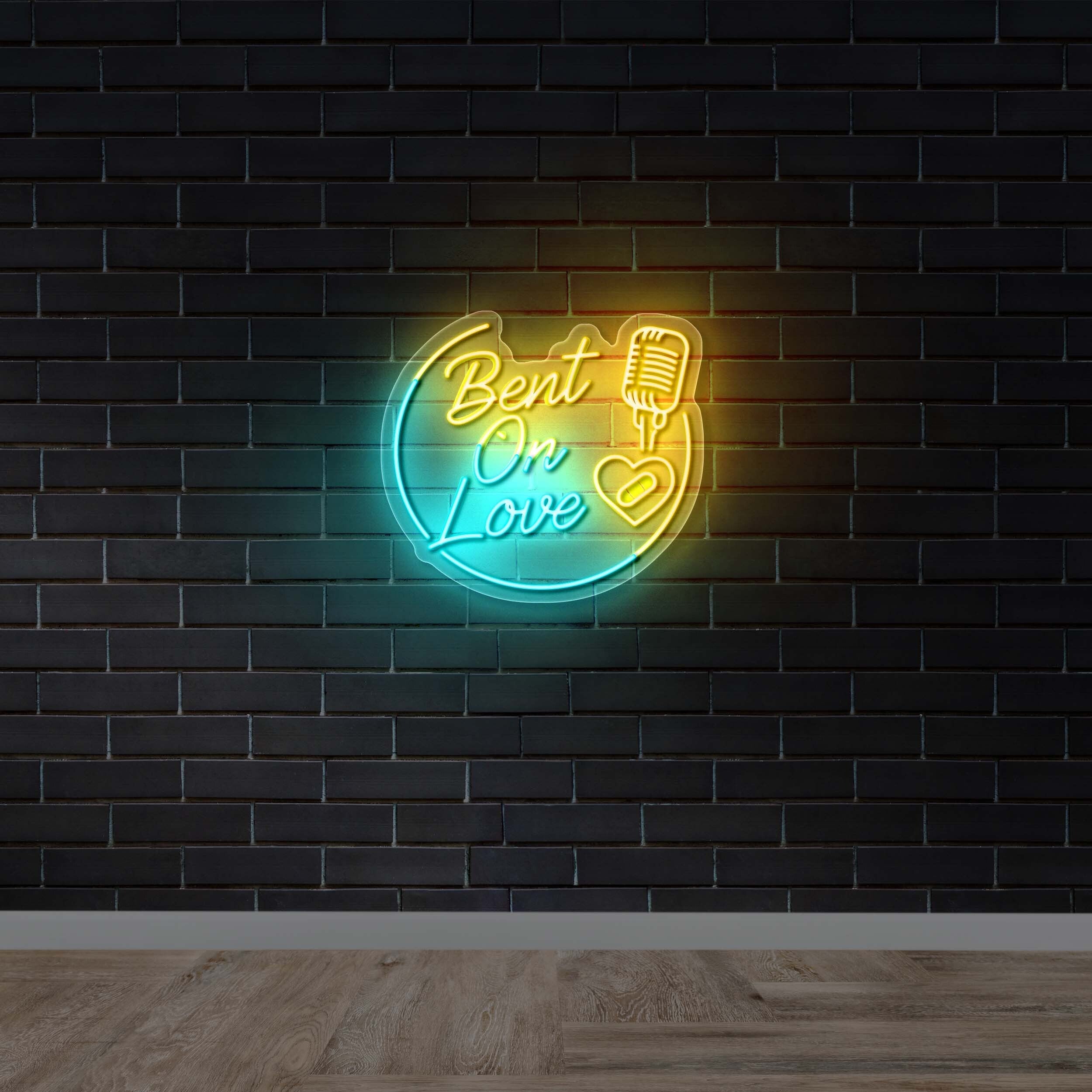 Bent on Love - Premium Neon Artwork