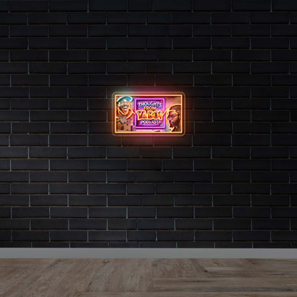 Thoughts From Ya Boi Podcast - Premium Neon Artwork