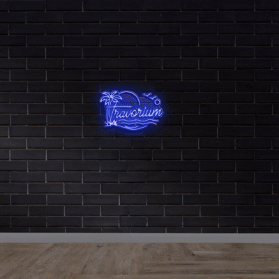 Travorium - Premium Neon Artwork