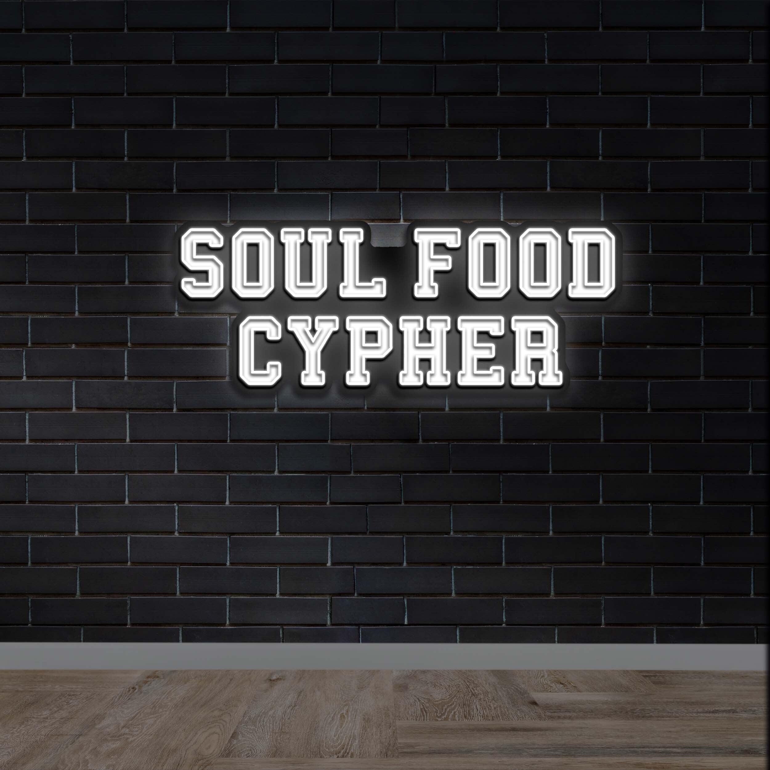 SOUL FOOD CYPHER - Premium Neon Artwork