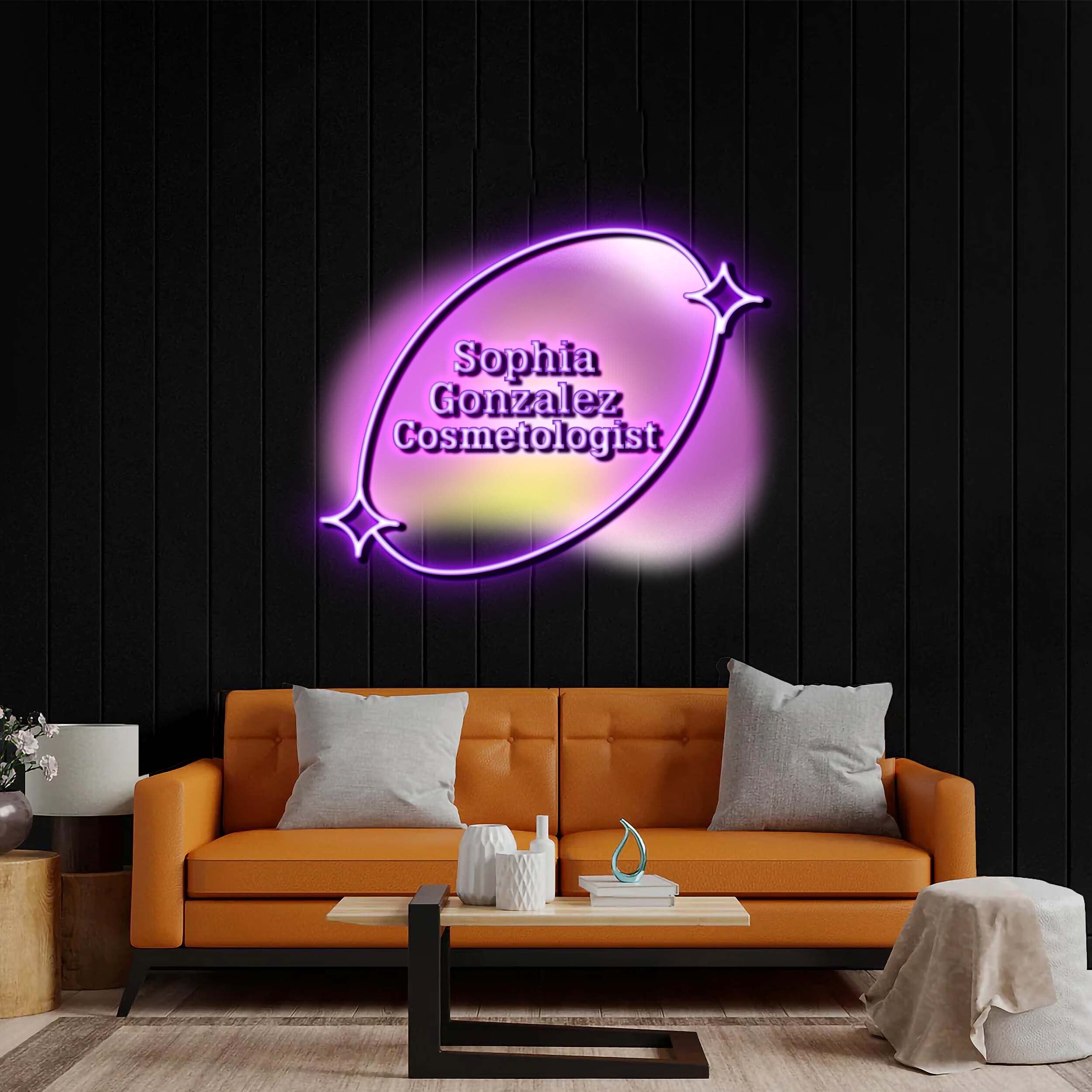 Sophia Marie Gonzalez - Premium Neon Artwork
