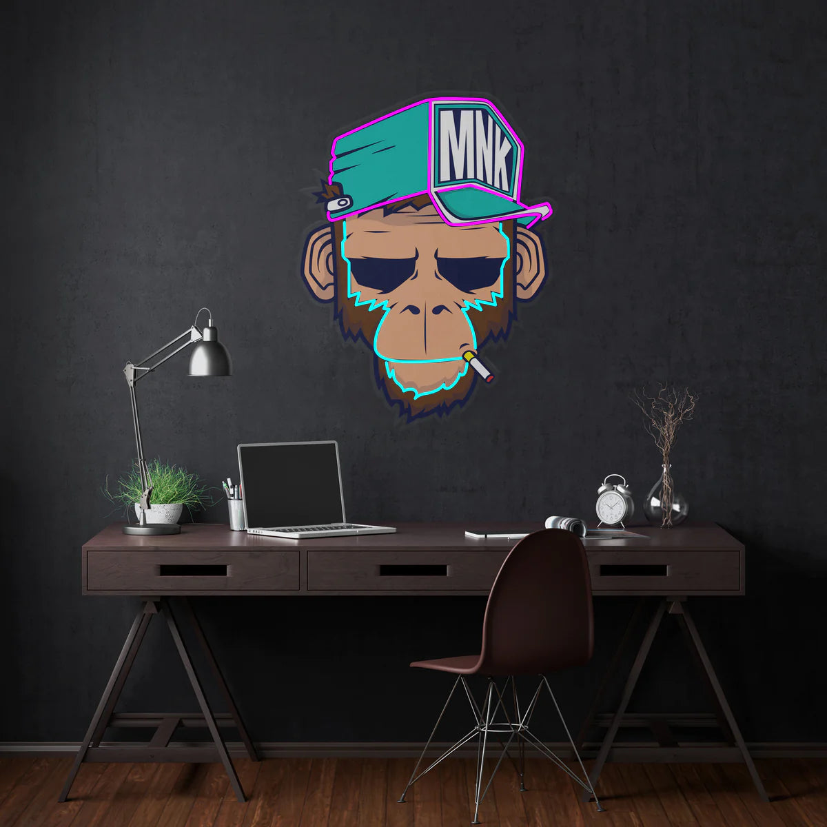 Cool Ape - Premium Neon Artwork