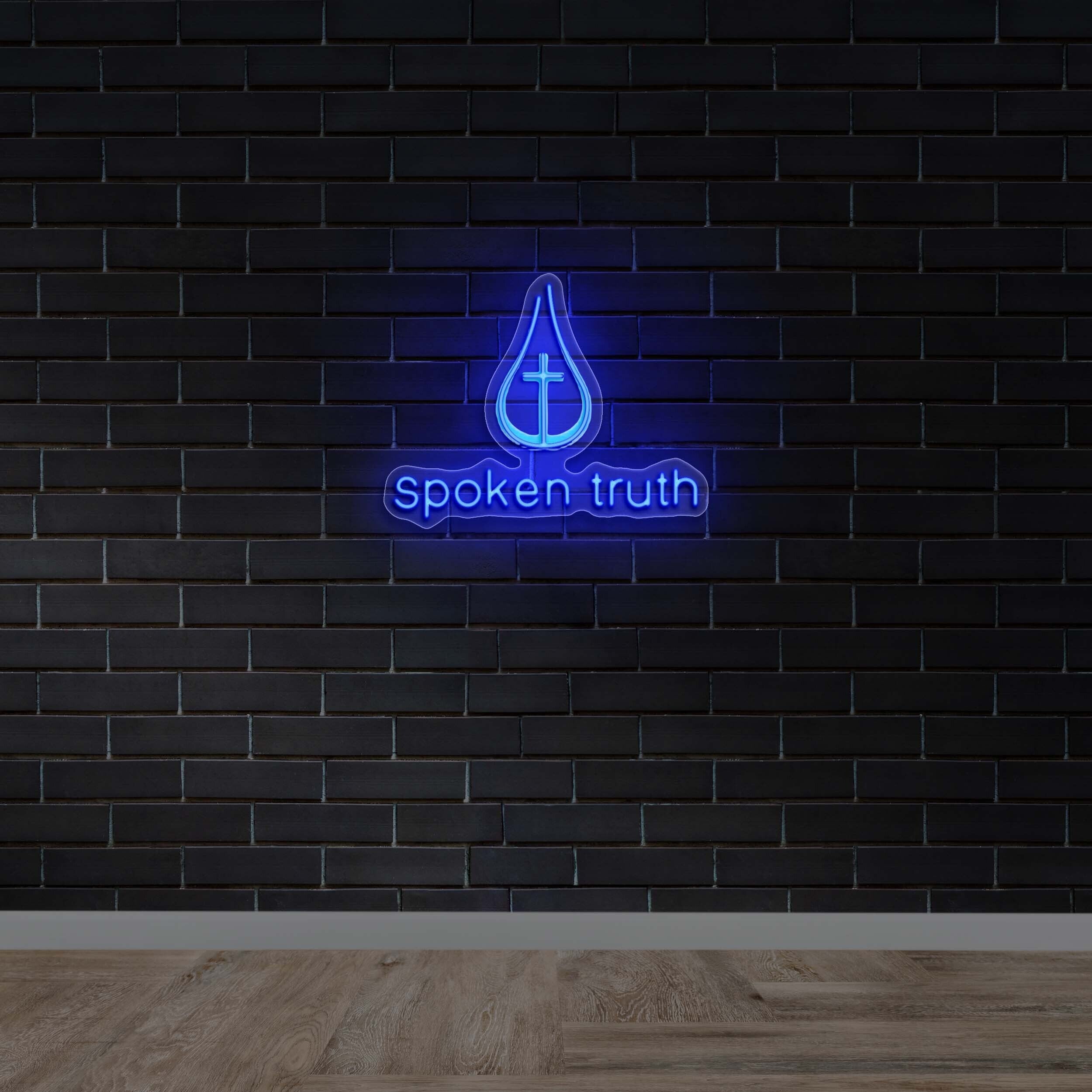 Spoken Truth – Premium Neon Artwork