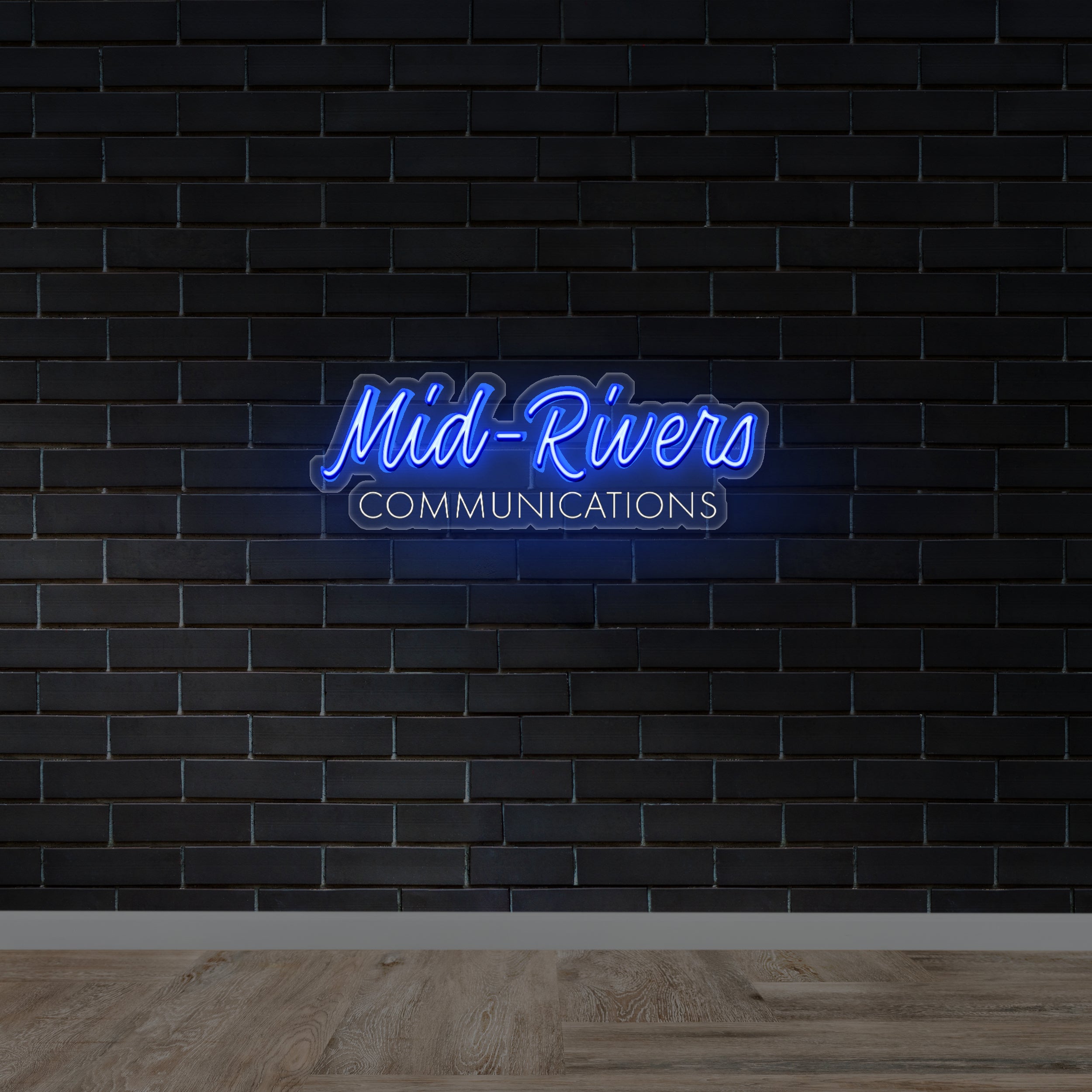 Mid-Rivers - Premium Neon Artwork
