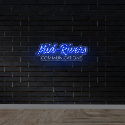 Mid-Rivers - Premium Neon Artwork