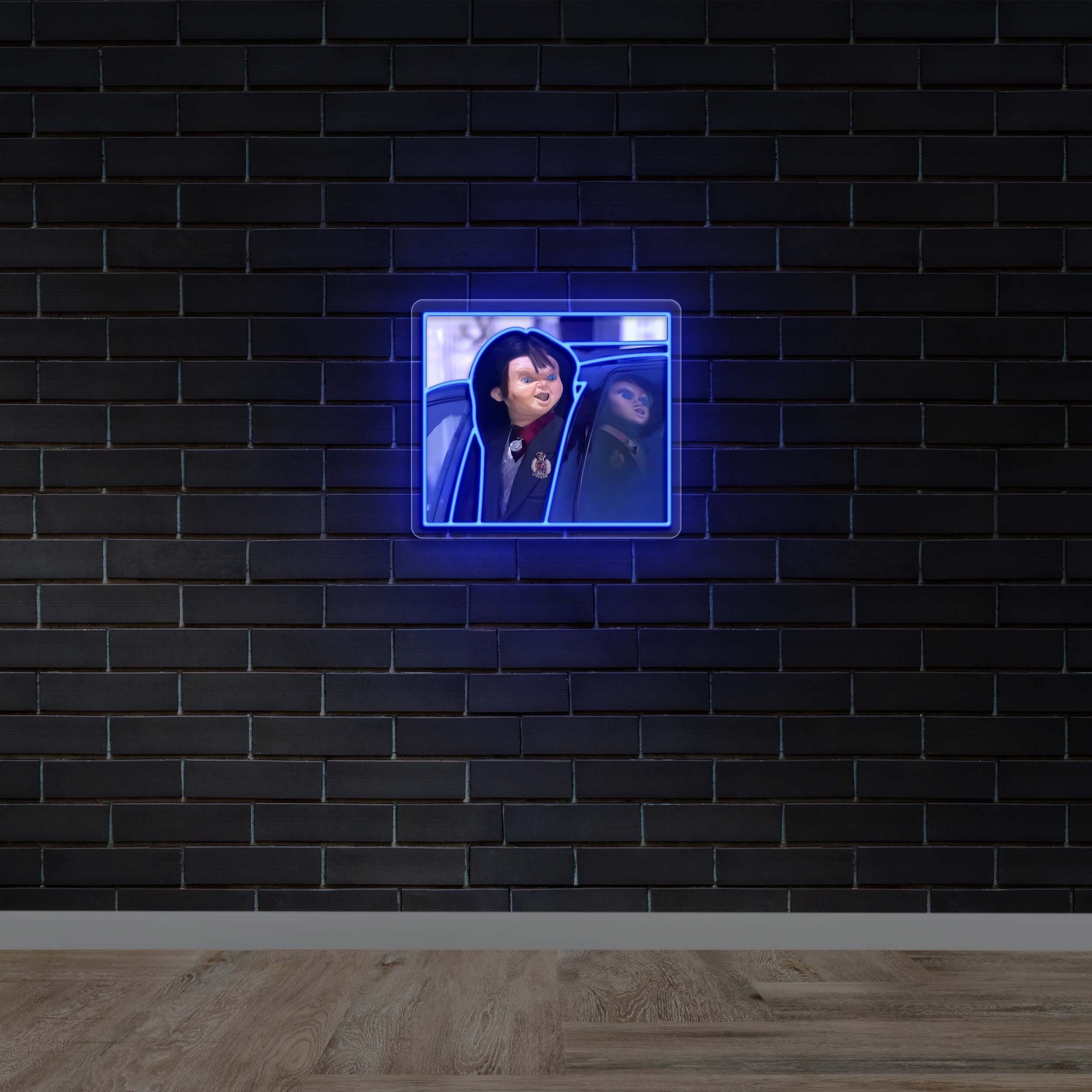 Chucky Inspired Doll - Premium Neon Artwork