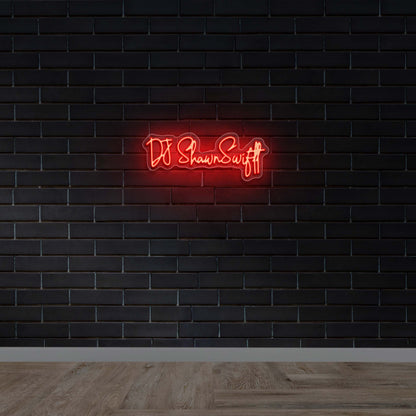 DJ ShawnSwiftt - Premium Neon Artwork