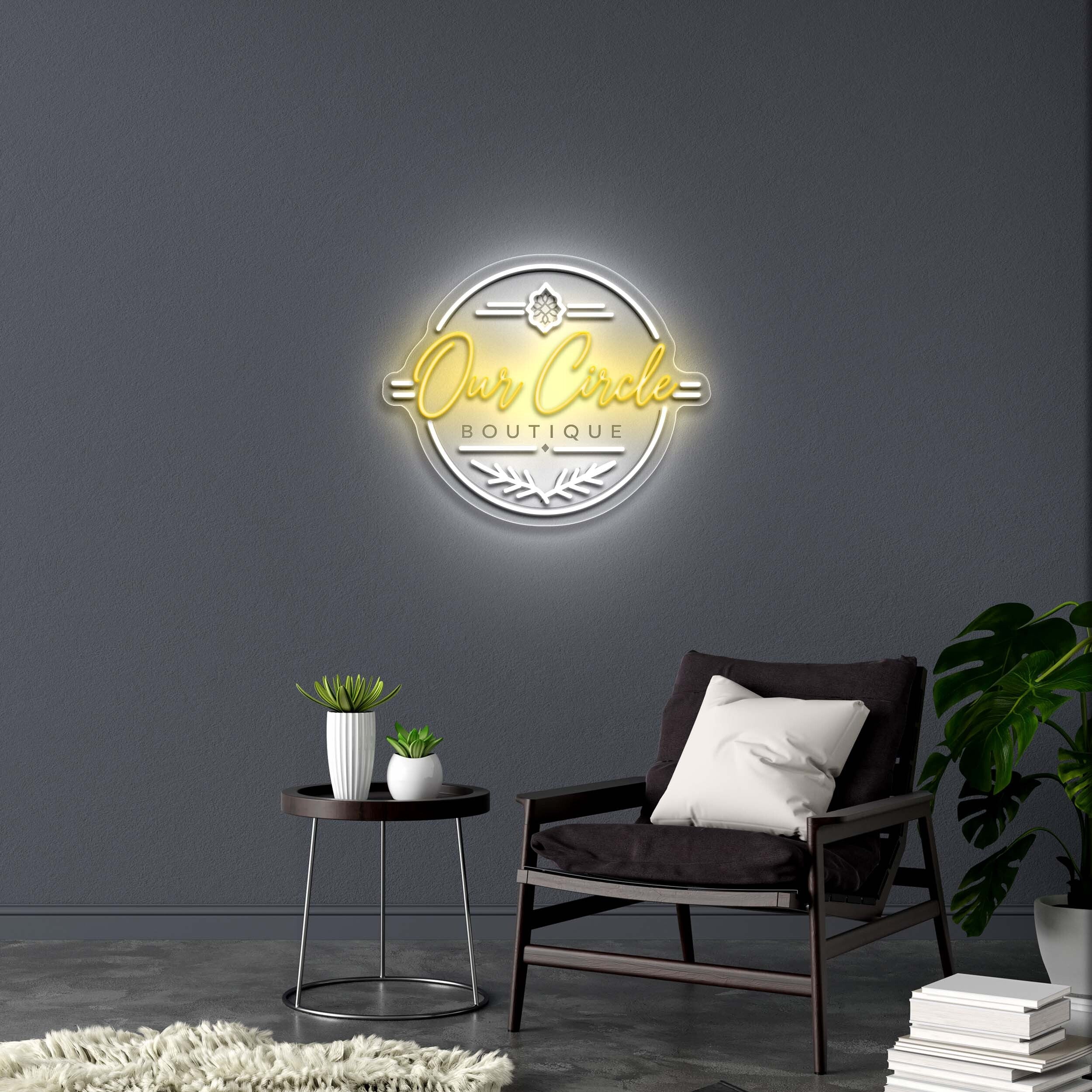 Our Circle Boutique - Premium Neon Artwork