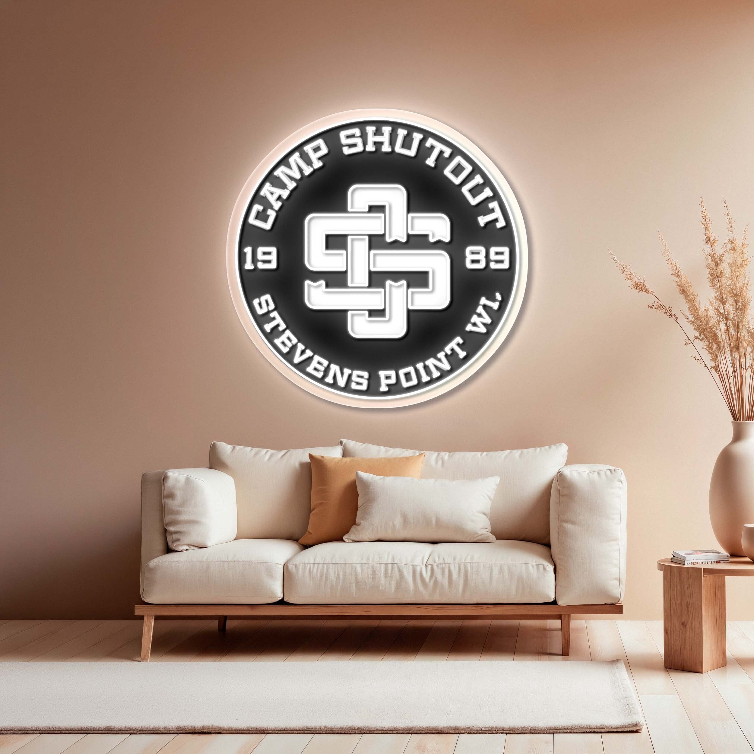 Camp Shutout - Premium Neon Artwork