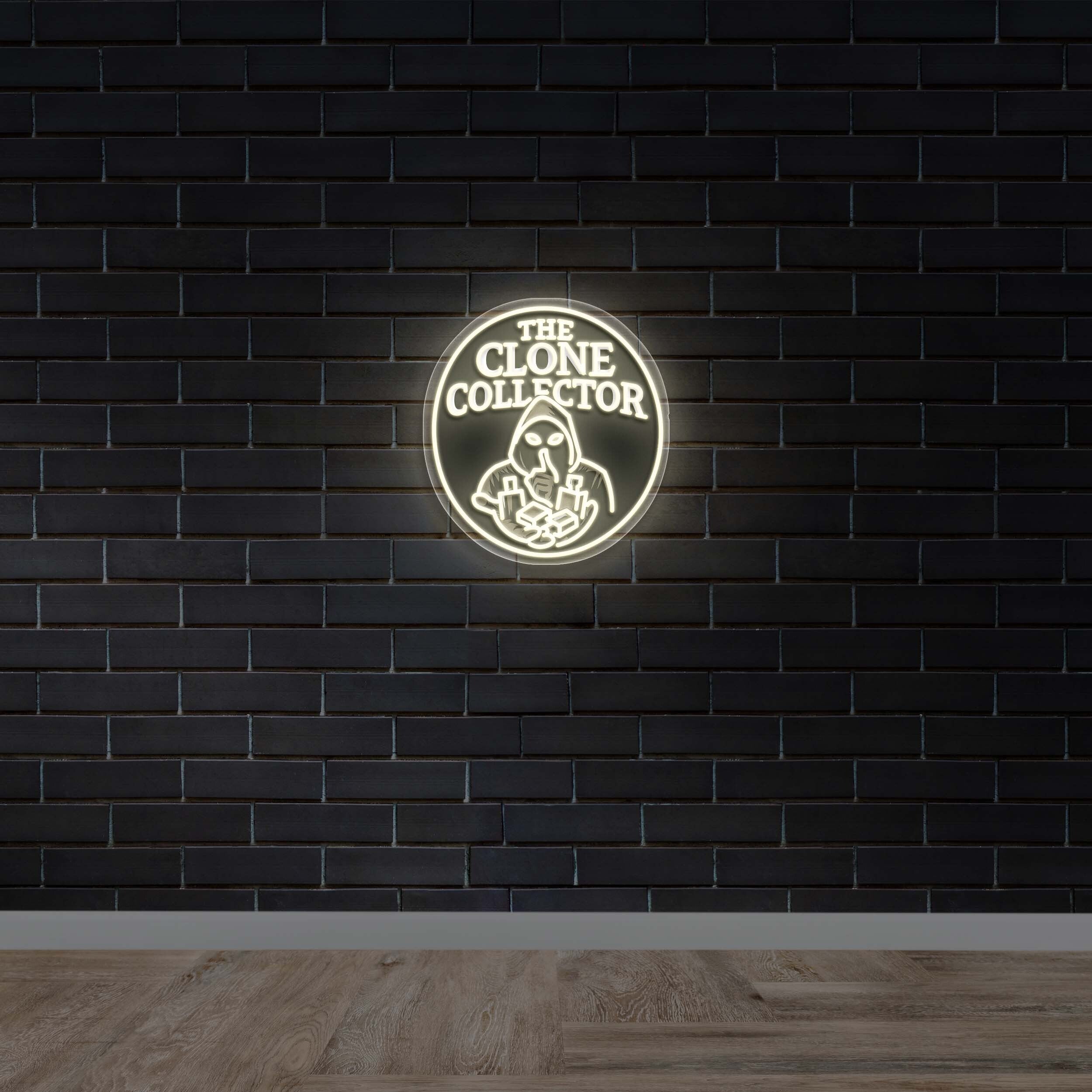 THE CLONE COLLECTOR - Premium Neon Artwork