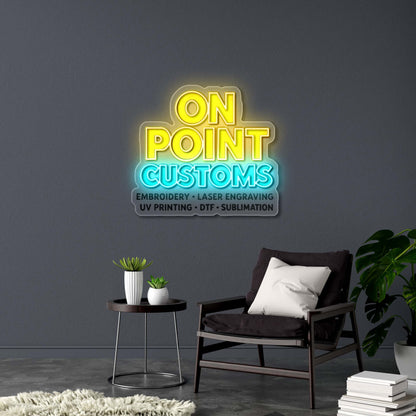 On Point Customs - Premium Neon Artwork