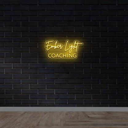 Ember Light Coaching - Premium Neon Artwork