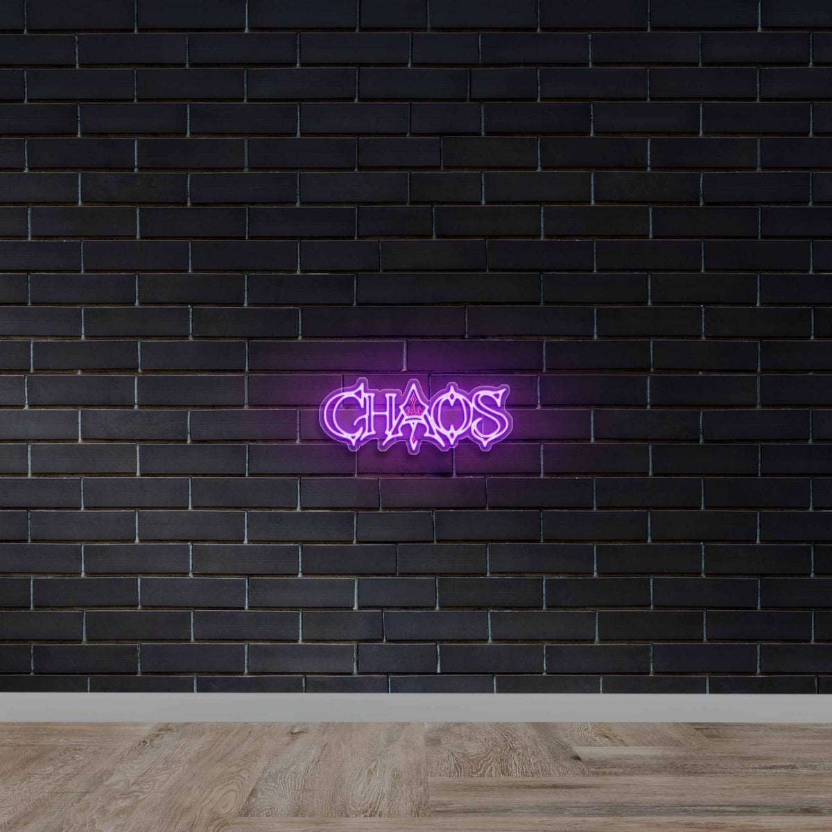 CHAOS - Premium Neon Artwork