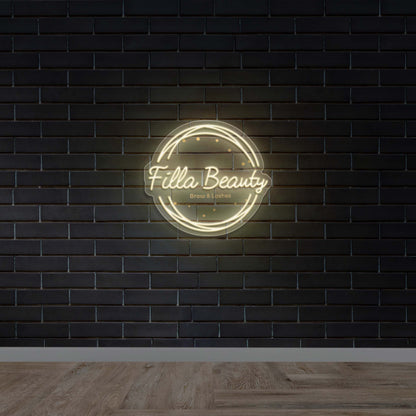 Filla Beauty - Premium Neon Artwork