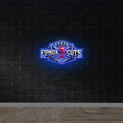 ESPINOZA CUTS - Premium Neon Artwork