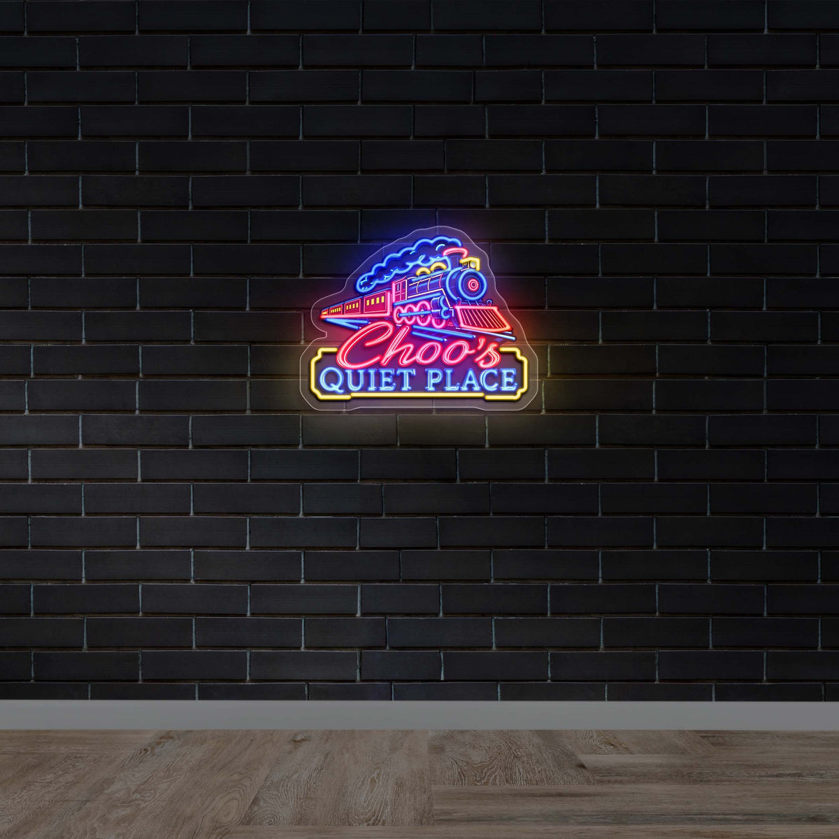 Choo's Quiet Place - Premium Neon Artwork