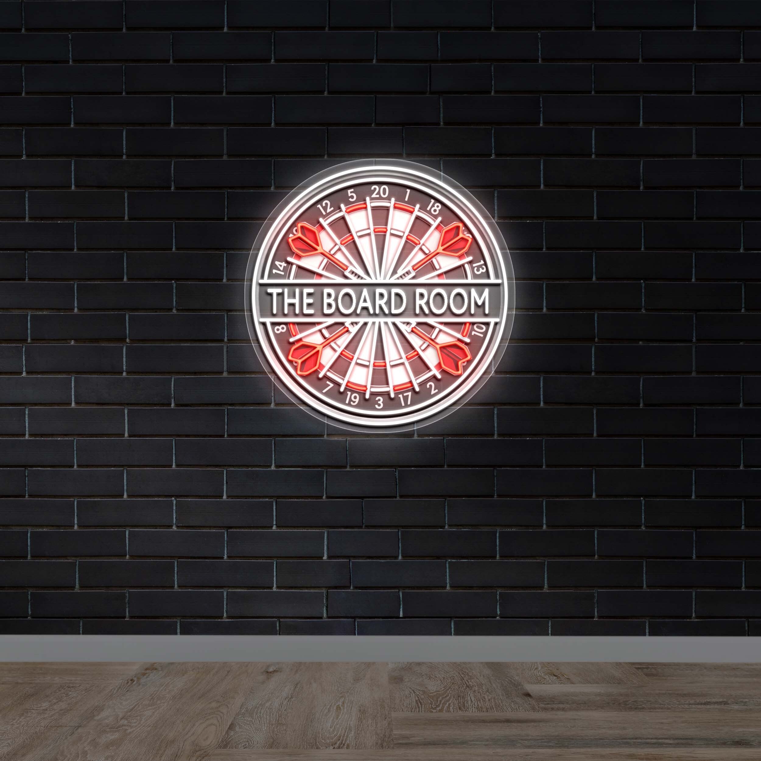 THE BOARD ROOM - Premium Neon Artwork