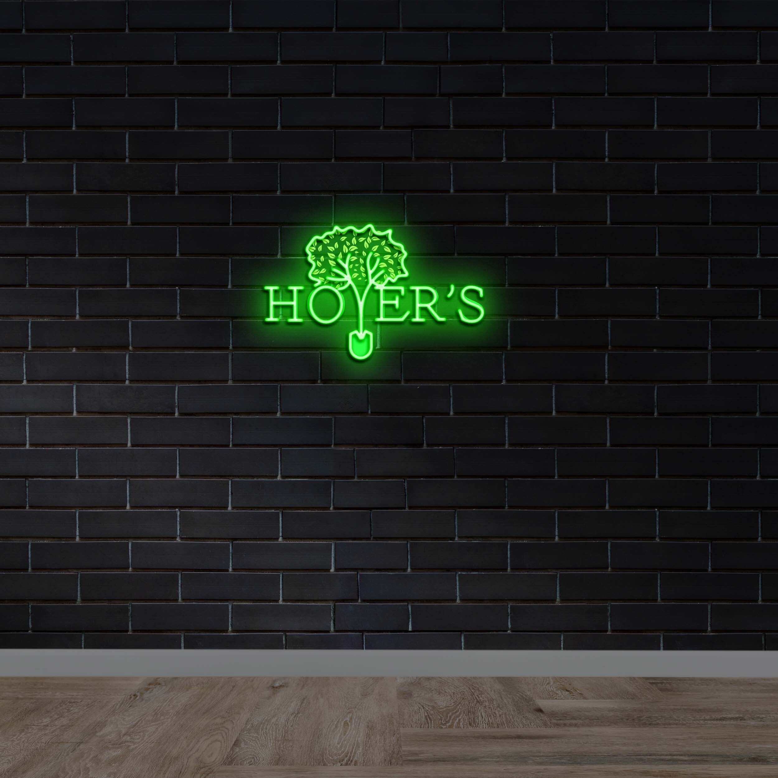 Hoyer’s Landscaping - Premium Neon Artwork