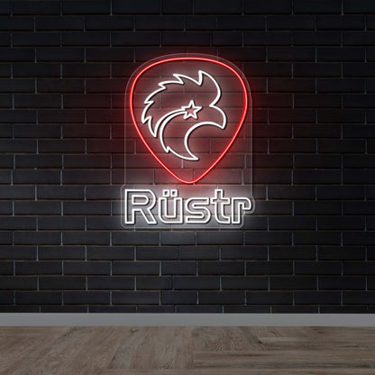 Rustr - Premium Neon Artwork