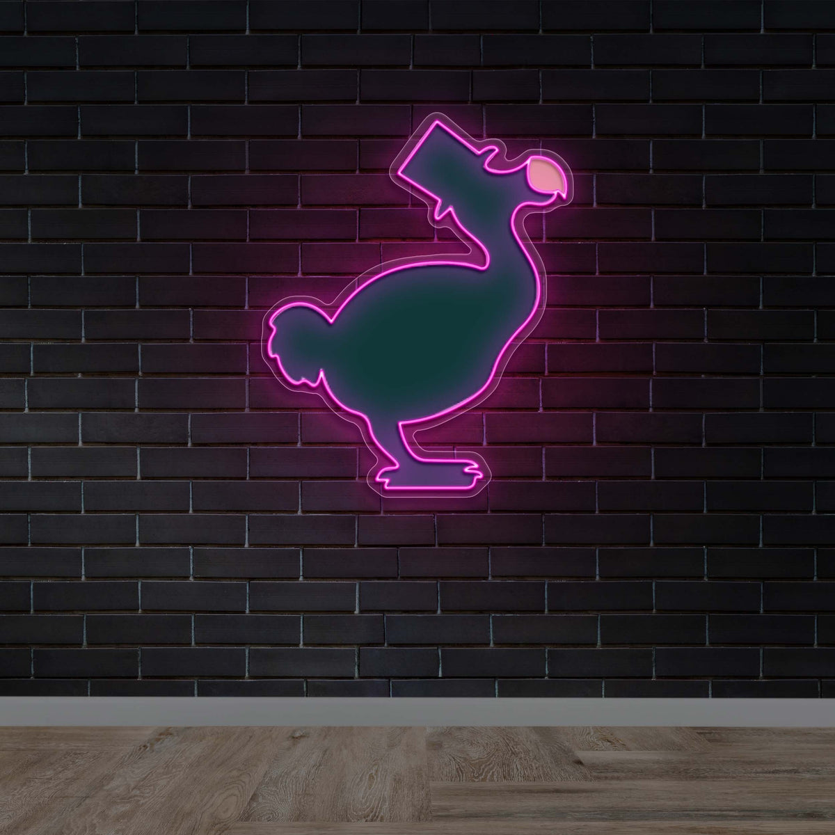 Dancing Dodo - Premium Neon Artwork