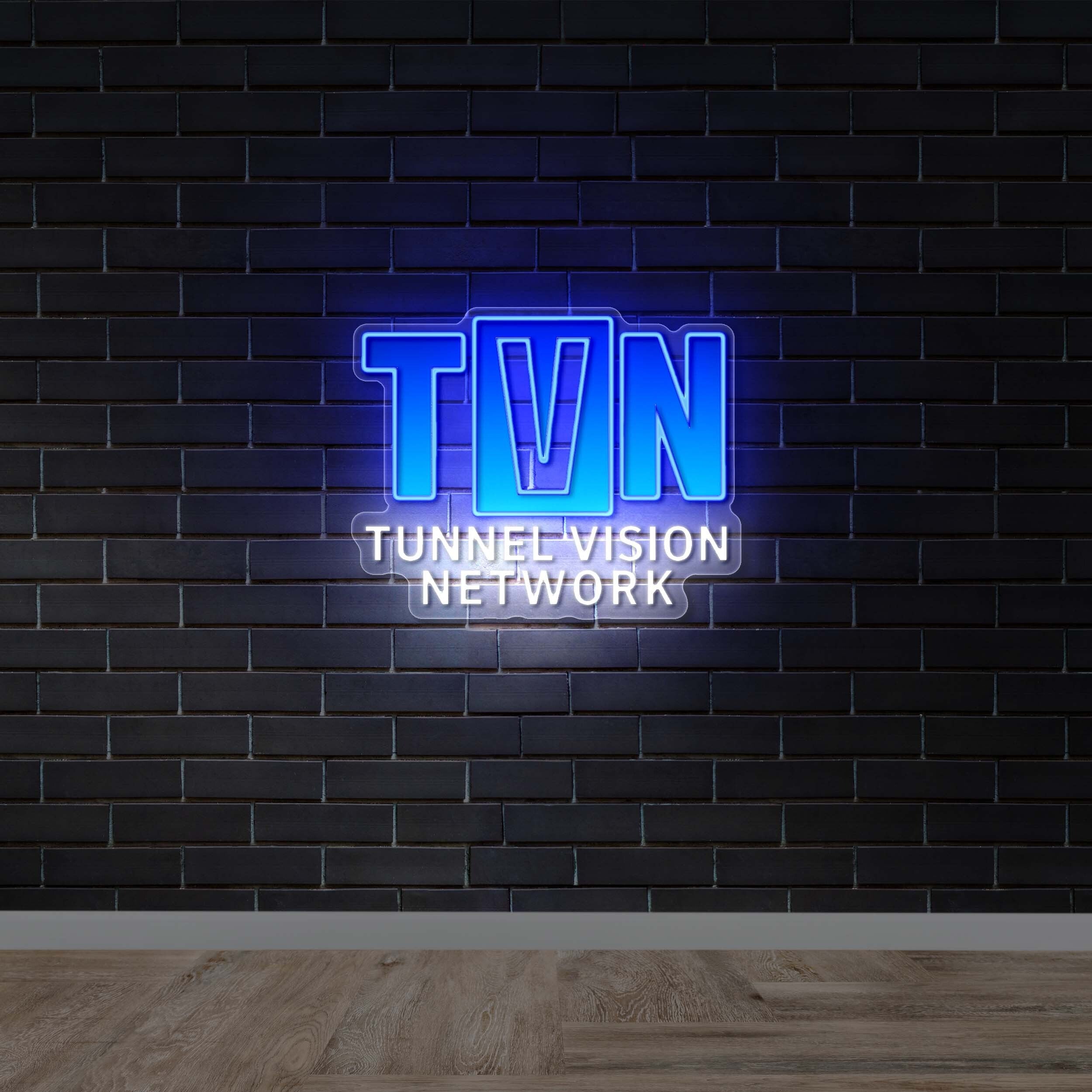 TUNNEL VISION NETWORK - Premium Neon Artwork