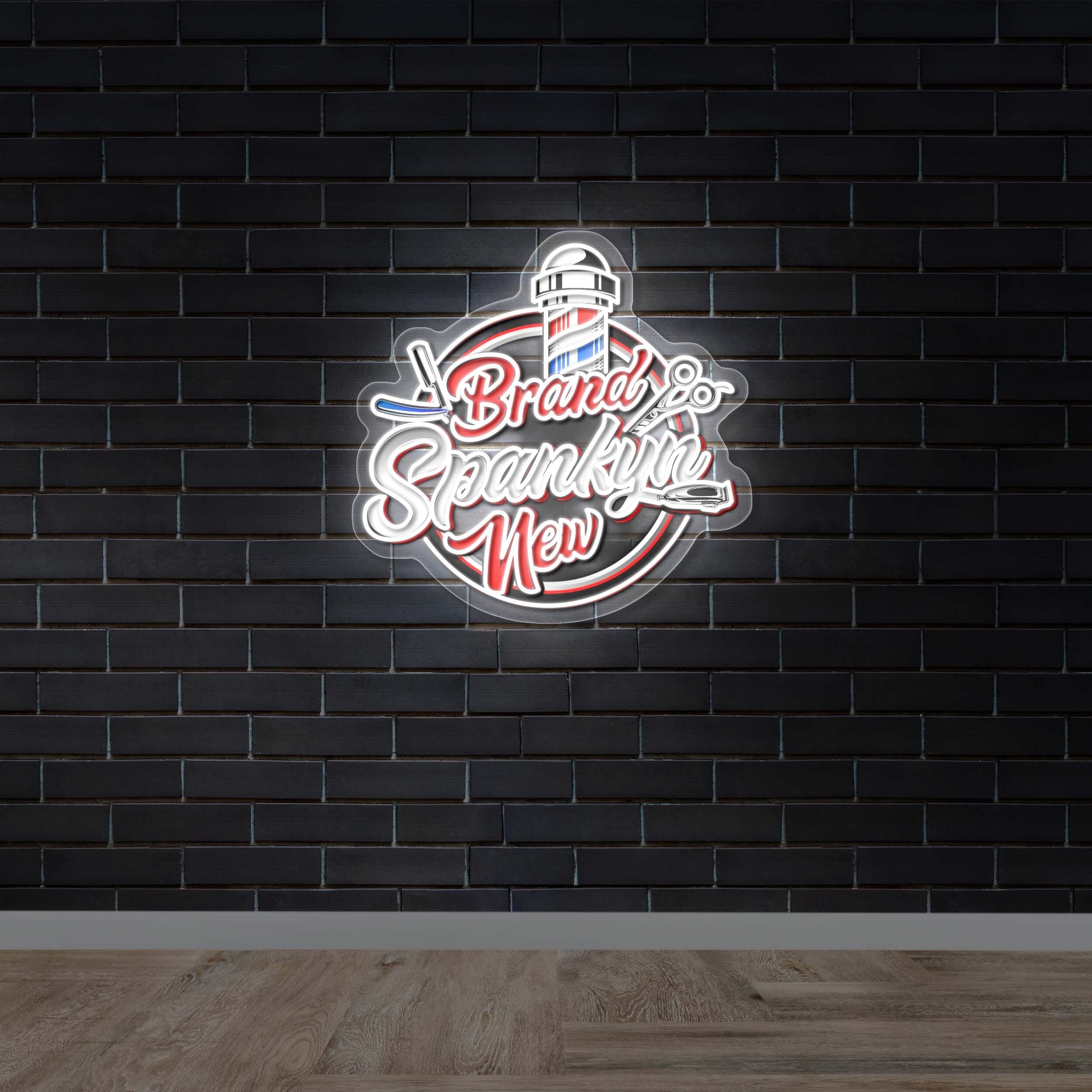Brand Spankyn New - Premium Neon Artwork