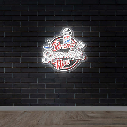 Brand Spankyn New - Premium Neon Artwork