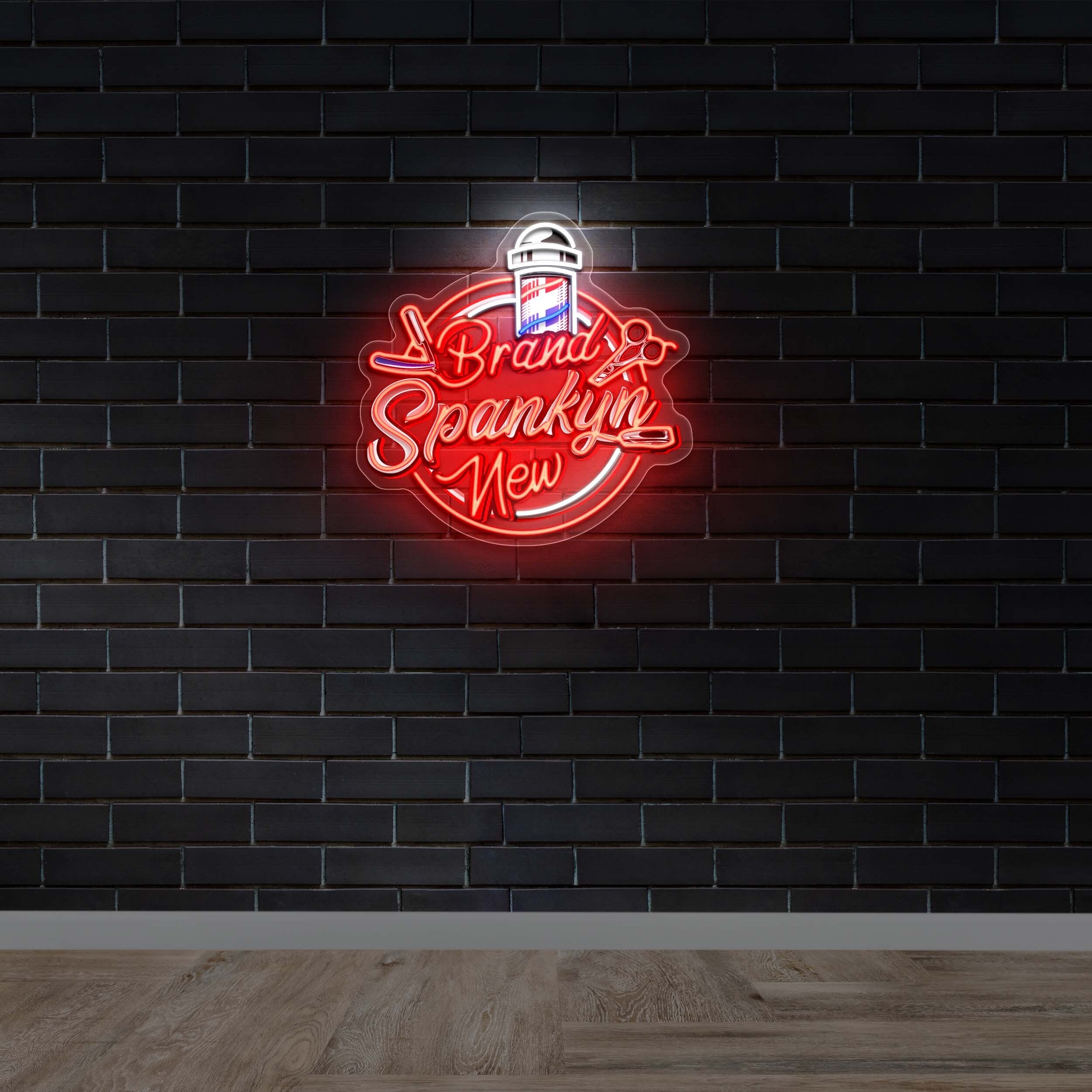 Brand Spankyn New - Premium Neon Artwork