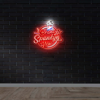 Brand Spankyn New - Premium Neon Artwork