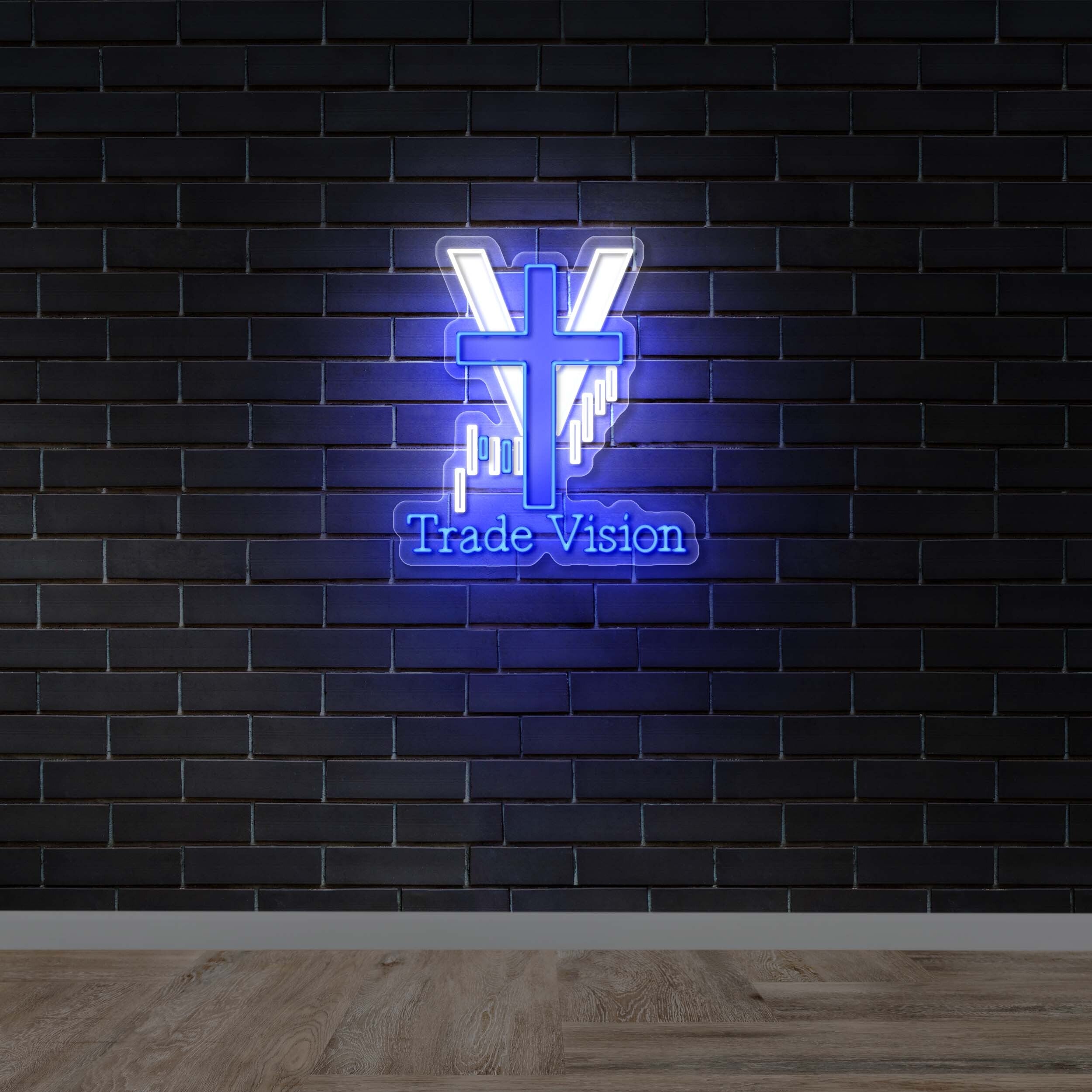 TRADE VISION - Premium Neon Artwork