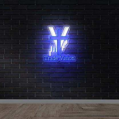 TRADE VISION - Premium Neon Artwork