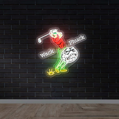Wack Phuck - Premium Neon Artwork