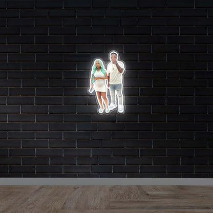 Couple - Premium Neon Artwork