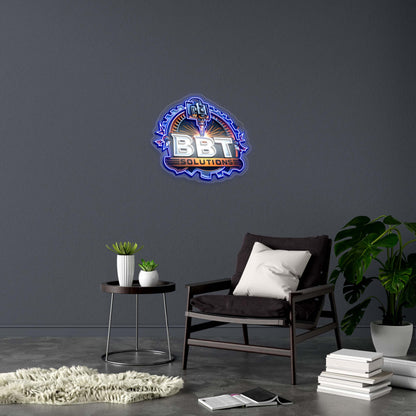 BBT Solutions - Premium Neon Artwork