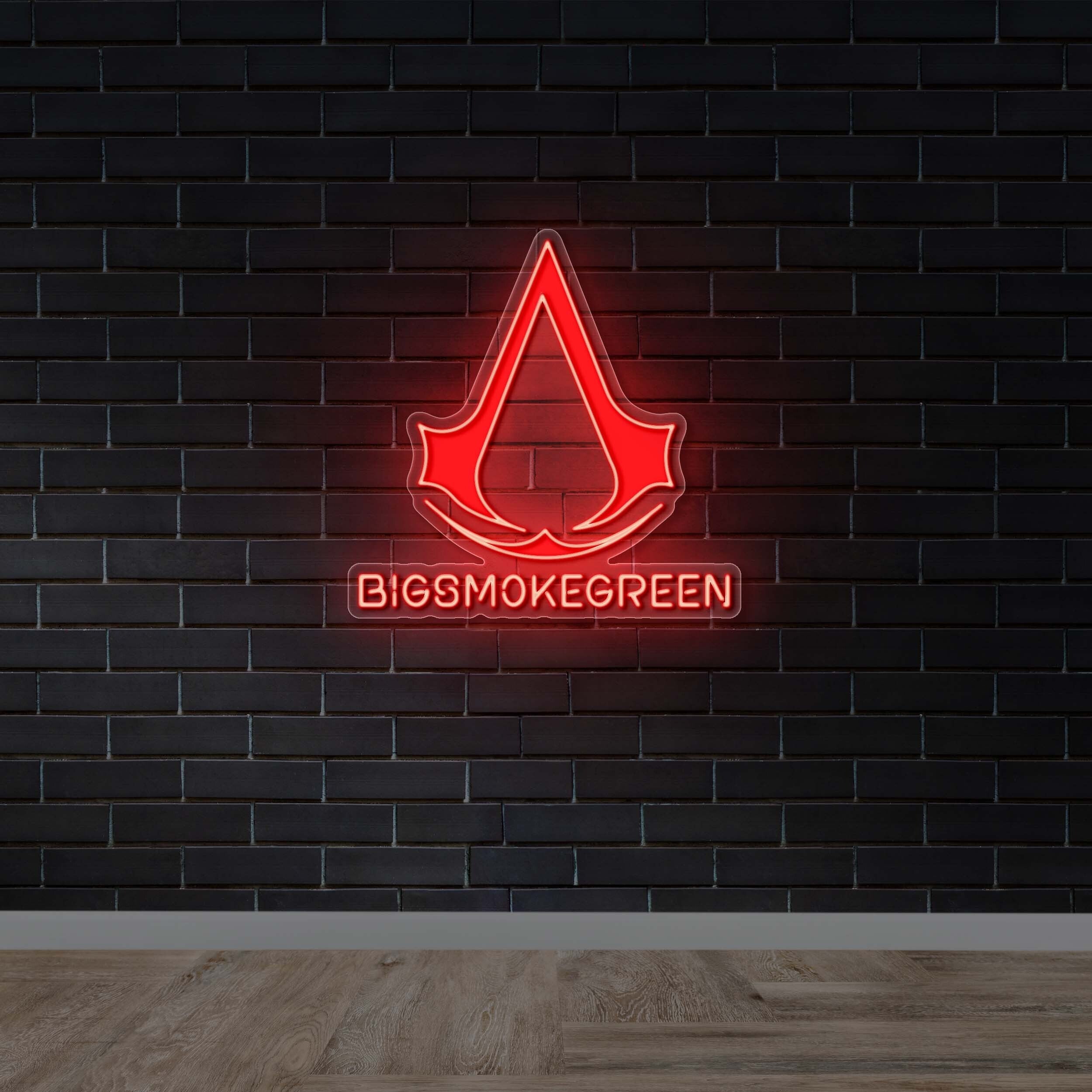 Big Smoke Green - Premium Neon Artwork