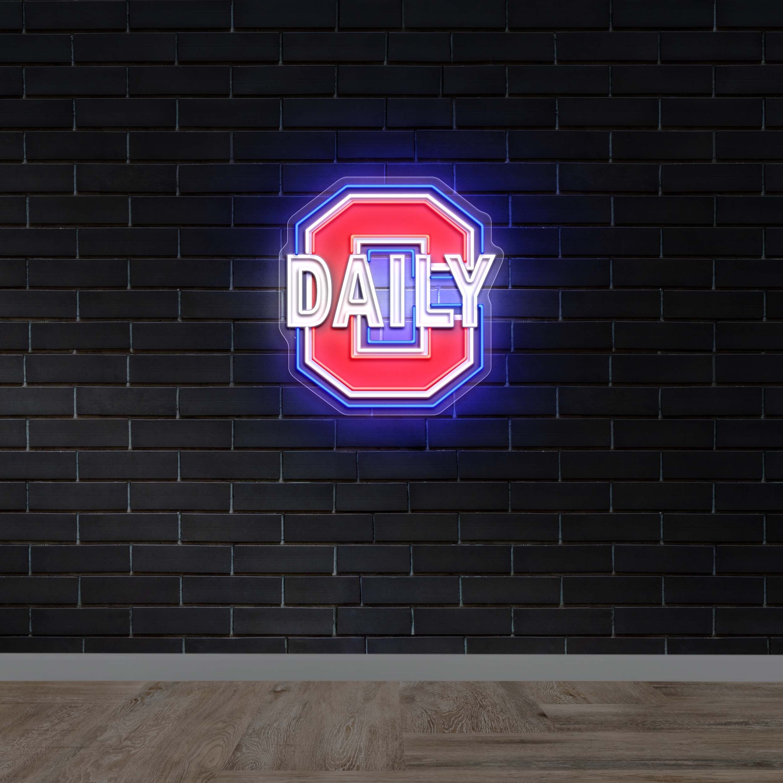 C DAILY - Premium Neon Artwork