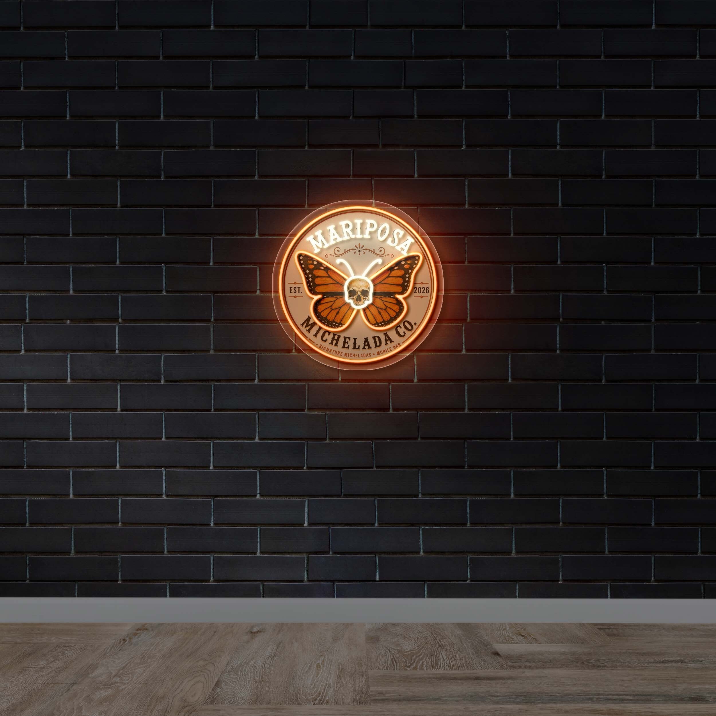 MARIPOSA - Premium Neon Artwork