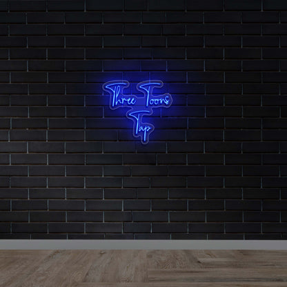 Three Toons Tap - Premium Neon Artwork