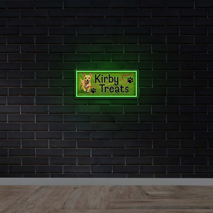 Kirby’s Kitchen - Premium Neon Artwork