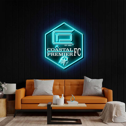 COASTAL PREMIER FC - Premium Neon Artwork