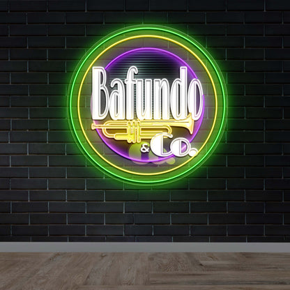 Bafundo & Co. - Premium Neon Artwork
