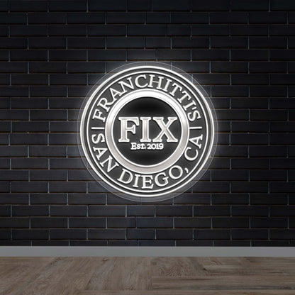 Franchittis Fix - Premium Neon Artwork