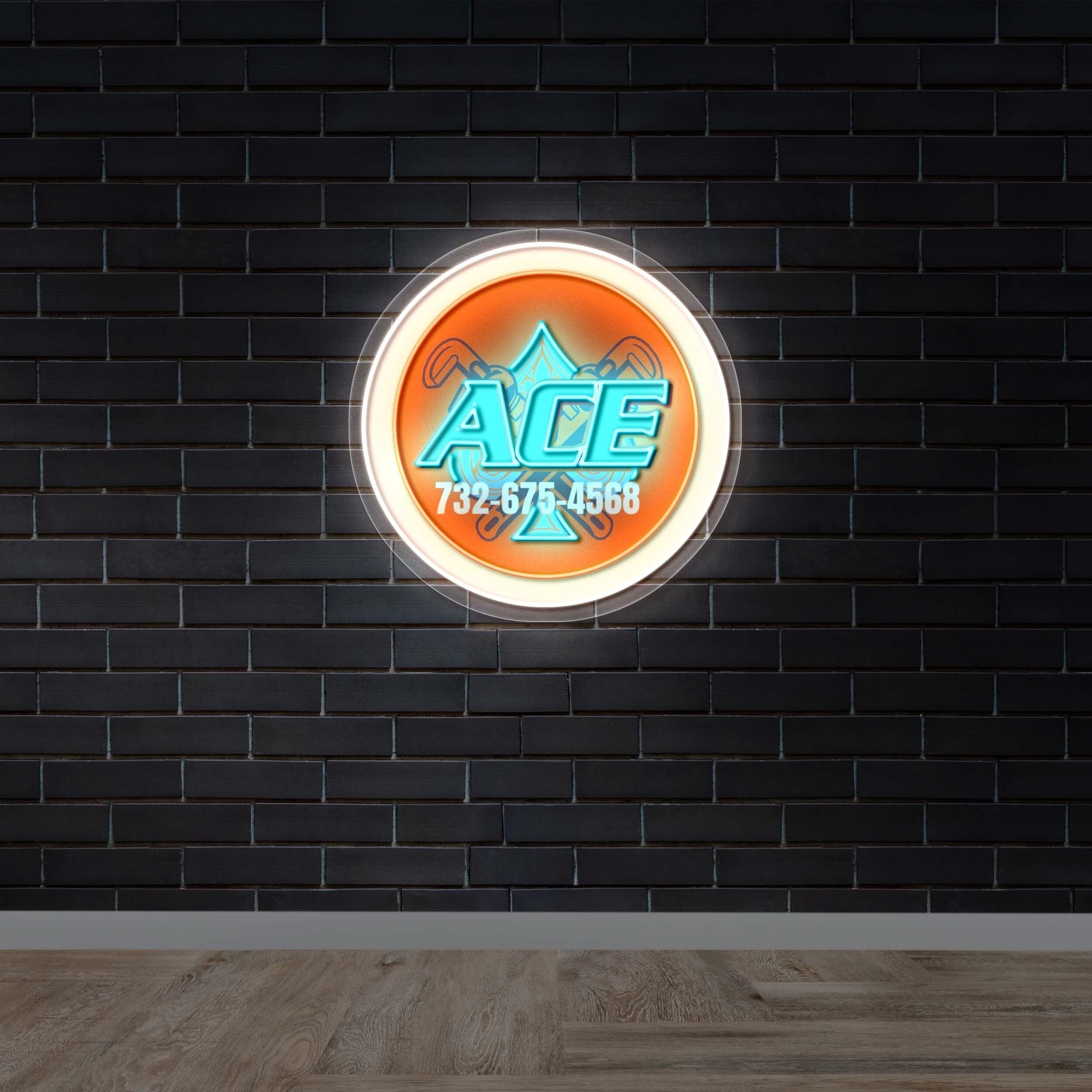 ACE - Premium Neon Artwork