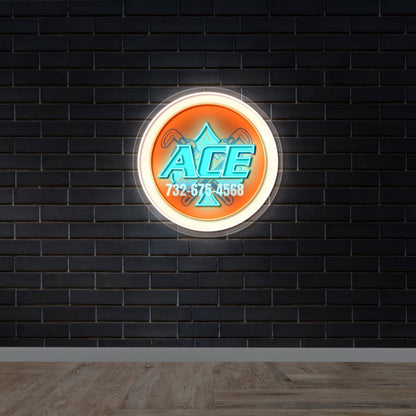 ACE - Premium Neon Artwork