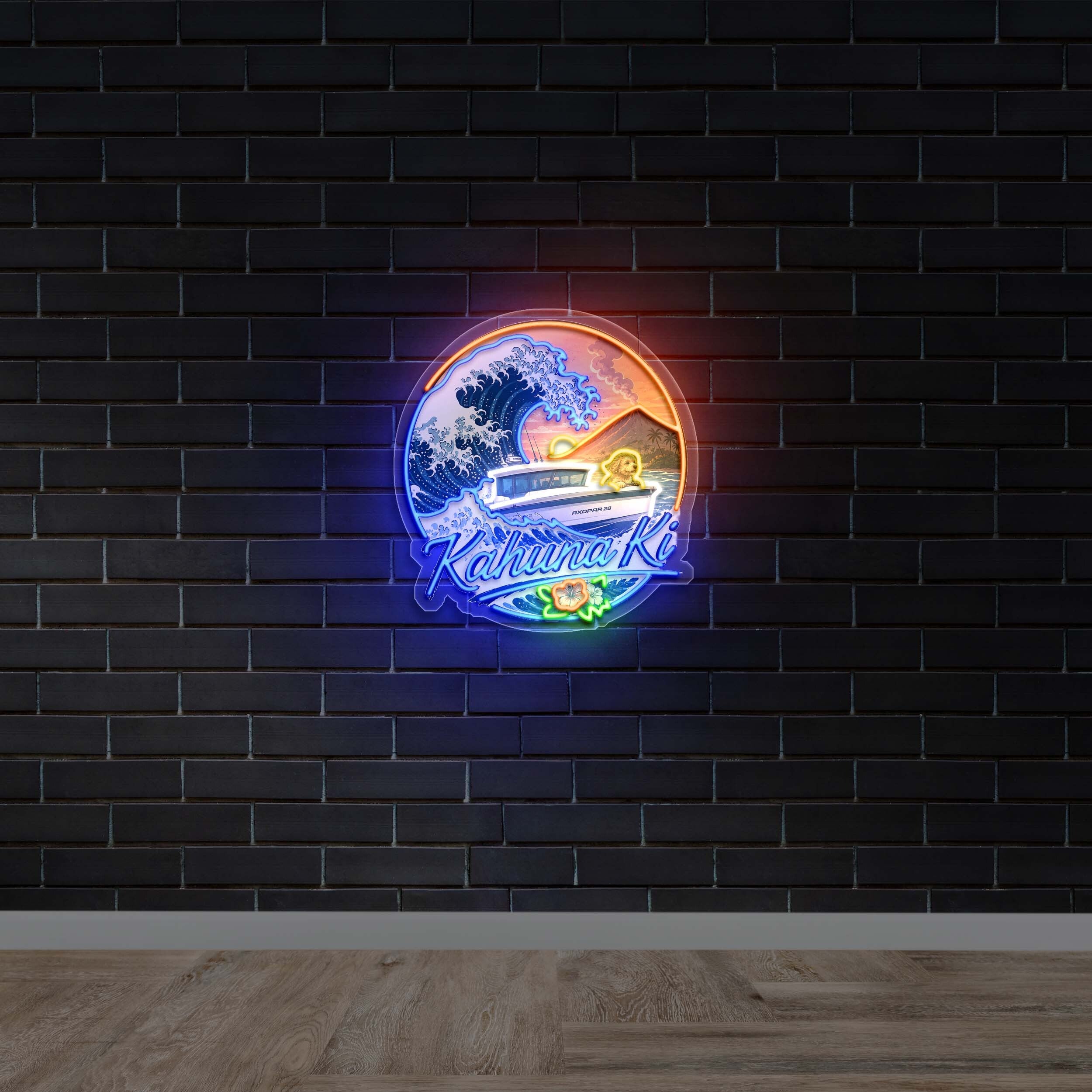 KAHUNA KI - Premium Neon Artwork