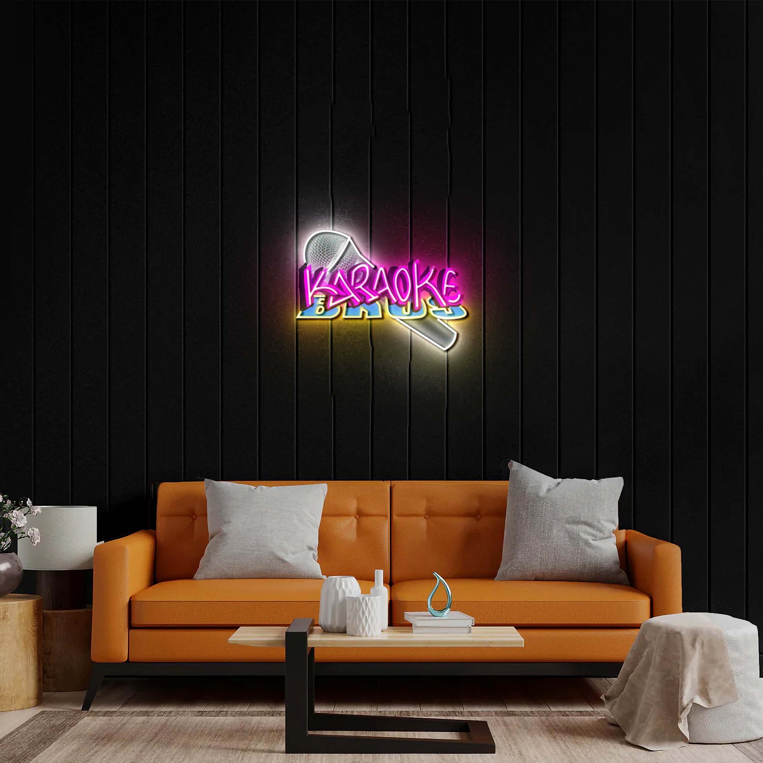 KARAOKE - Premium Neon Artwork