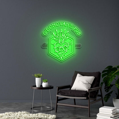 O' DONOVAN'S PUB -  Premium Neon Artwork