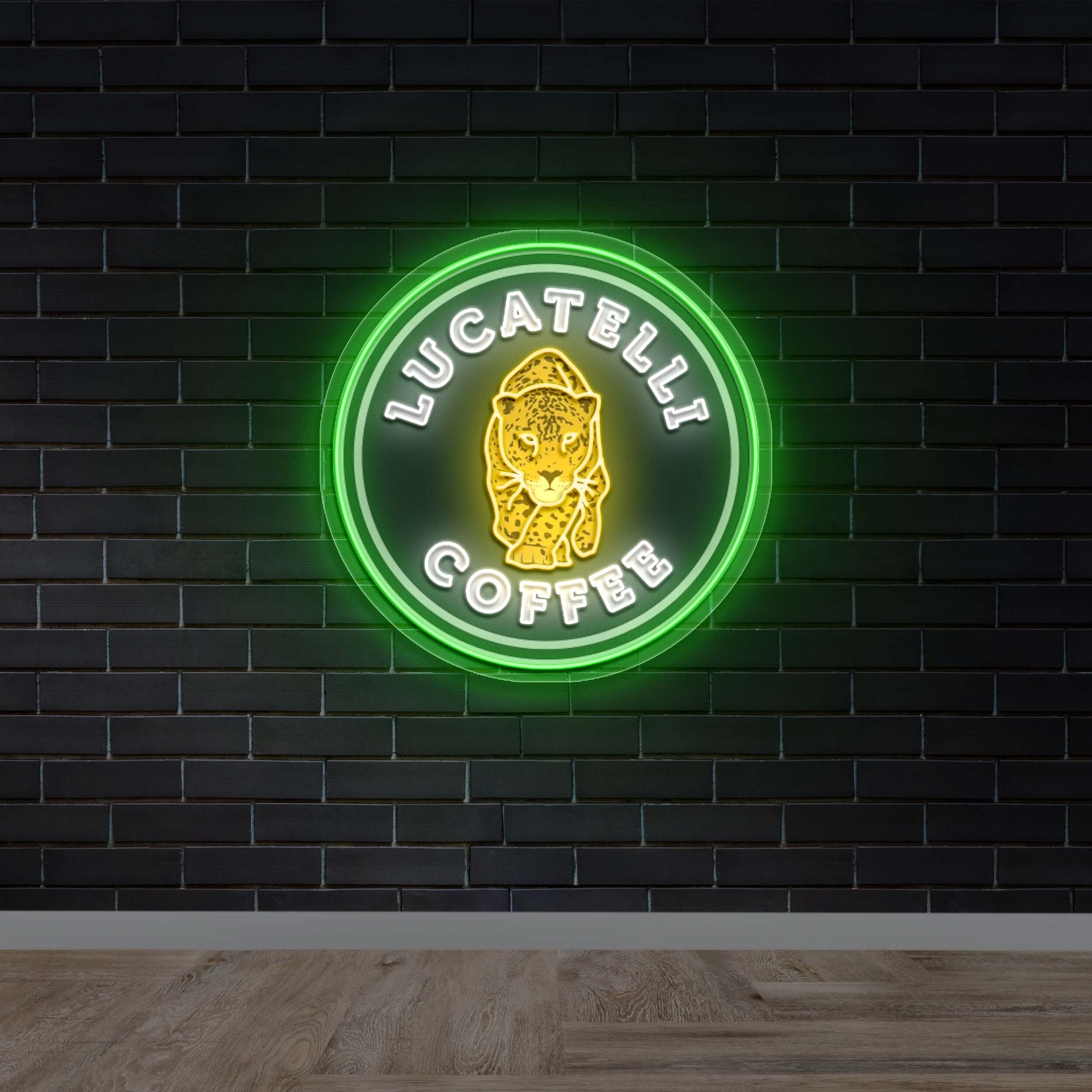 Lucatelli Coffee - Premium Neon Artwork