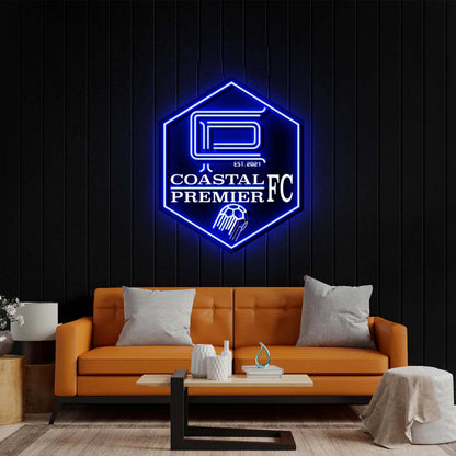 COASTAL PREMIER FC - Premium Neon Artwork